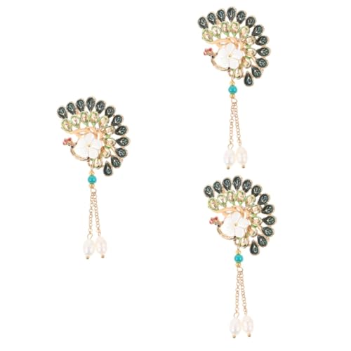 WOFASHPURET 3stücke Peacock Brosche Für Kreative Anstecknadel Für Kleidung Hüte Und Schals Für Partys Hochzeiten Und Besondere Anlässe Grüner Pfau WOFASHPURET 3stücke Peacock Brosche Für Kreative Anstecknadel Für Kleidung Hüte Und Schals Für Partys Hochzeiten Und Besondere Anlässe Grüner Pfau von WOFASHPURET
