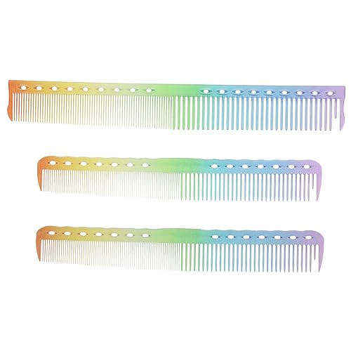 WOFASHPURET 3 Stück Professionelles Haarkämme für Männer Ergonomischer Langlebiger Haarschneidekamm für Friseursalons und Heimgebrauch Sanfte Zahnstruktur für Selbstgemachte Haarschnitte WOFASHPURET 3 Stück Professionelles Haarkämme für Männer Ergonomischer Langlebiger Haarschneidekamm für Friseursalons und Heimgebrauch Sanfte Zahnstruktur für Selbstgemachte Haarschnitte von WOFASHPURET