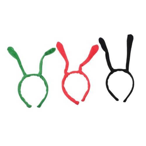 WOFASHPURET 3 Stück Teiliges Haarreif mit Niedlichen Bienen Antennen Farbenfrohe Haarschmuck für Partys Karneval Kostüm Vielseitig Einsetzbar Langlebig und Detailreich Gestaltet von WOFASHPURET