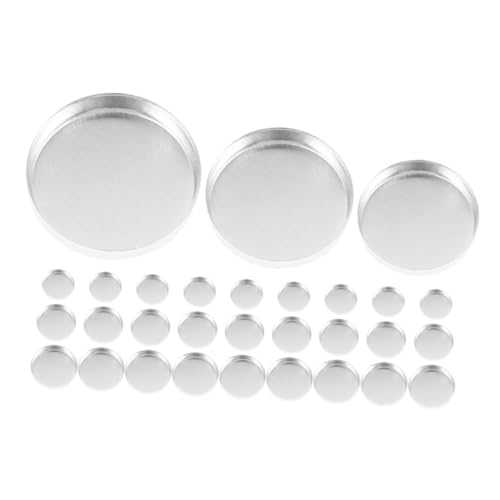 WOFASHPURET 30stücke Runde Lidschatten-pfannen Aus Nachfüllbare Kosmetik-container Für Make-up Zum Selbstgestalten Für Unterwegs von WOFASHPURET