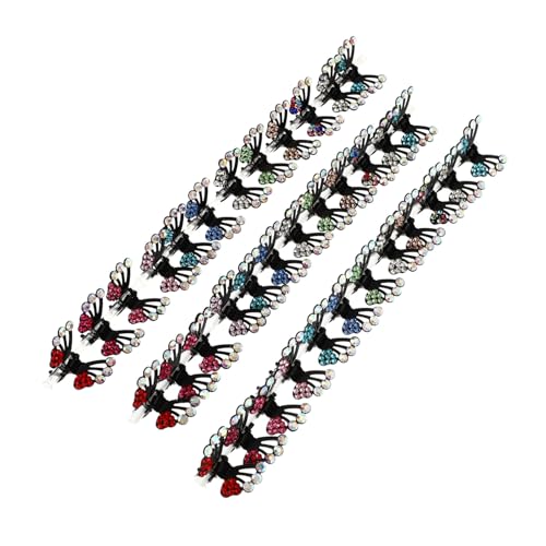 WOFASHPURET 36stücke Kleine Haarklammern Verschluss Clips Kleine Clips Junge Mädchen Haar Klaue Frauen Haar Schmuck Ornament von WOFASHPURET