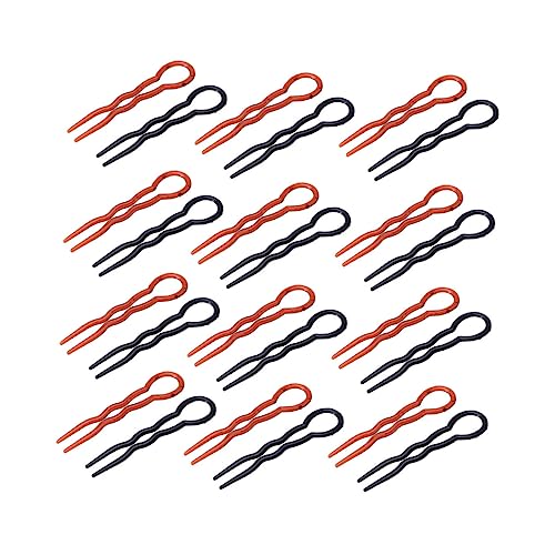 WOFASHPURET 36stücke U-förmige Haarnadel Einfache Haarclips Aus Kunststoff Leicht Und Langlebig Haar Styling Werkzeug Für Frauen Welliges Haar Hochzeit Urlaub von WOFASHPURET