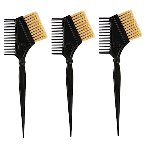 WOFASHPURET 3Stücke Haarfärbungsbürsten Professionelle Friseurbürsten für Effektives Haarfärben und Behandlungen für Salon und DIY Anwendungen Für Männer von WOFASHPURET