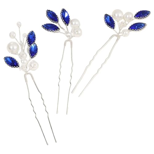 WOFASHPURET 3stücke Teiliges Brautschmuck Haarnadeln Mit -details Hochzeitsfrisur-haarspangen Für Geeignet Für Anlässe Und Verschiedene Haarfarben von WOFASHPURET