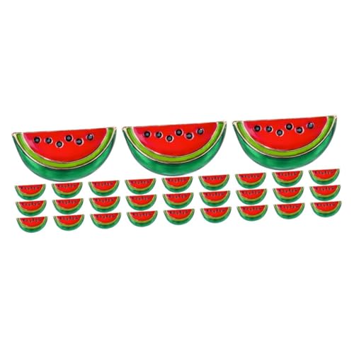 WOFASHPURET 3sets Wassermelonenbrosche Anzug-cardigan-anstecknadel Chinesische Anstecknadel Taschenstifte Kleid Brosche Clip Abzeichen Stift Brosche Clips Broschennadel Zinklegierung 10pcs*3 von WOFASHPURET