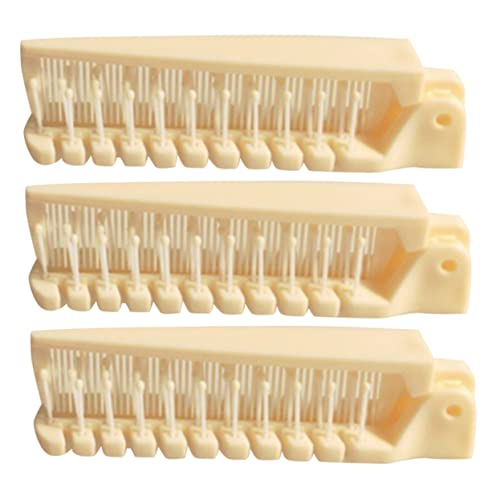 WOFASHPURET 3stücke Faltbare Reise-haarbürste Mit Kamm Kompakte Für Damen Und Herren Klappbare Haarkämme Aus Kunststoff Für Dicke Lockige Oder Glatte Haare von WOFASHPURET