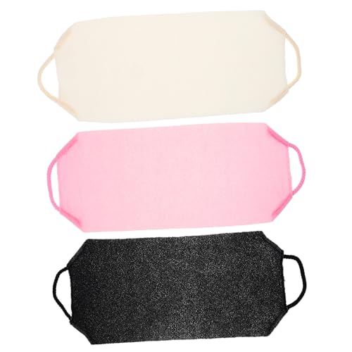 WOFASHPURET 3stücke Rückenschrubber Handtücher Elastische Abriebsfeste Dusch Und Badeschrubber Für Körperpflege Drei Farben von WOFASHPURET