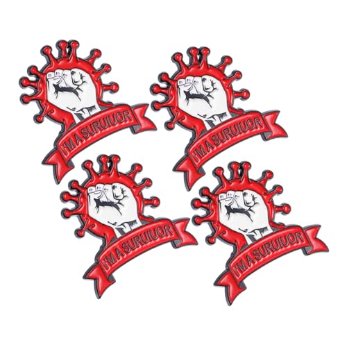 WOFASHPURET 4stücke Kreative Brustnadeln Für Damen Und Herren Dekorative Broschen Für Kleidung Modisches Accessoire Mit Feiner Verarbeitung Und Langlebiger Qualität WOFASHPURET 4stücke Kreative Brustnadeln Für Damen Und Herren Dekorative Broschen Für Kleidung Modisches Accessoire Mit Feiner Verarbeitung Und Langlebiger Qualität von WOFASHPURET