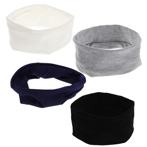 WOFASHPURET 4stücke Rutschfeste Yoga-stirnbänder Für Elastische Fitness-haarbänder Und Schweißabsorbierend Für Sport Und Laufen von WOFASHPURET
