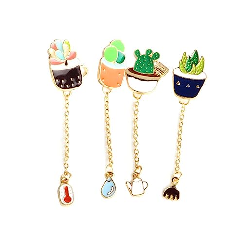 WOFASHPURET 4 Stücke Bankettbrosche Mädchenbrosche Modeschmuck von WOFASHPURET