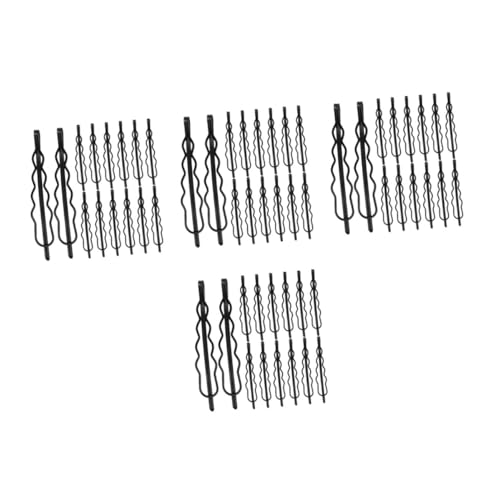 WOFASHPURET 400 Stück Schwarze Haarspangen Haarklammern Für Damen Kleine Haarspangen Für Damen Süße Haarnadel Mini Haarspange Gerader Clip Haarnadel Für von WOFASHPURET