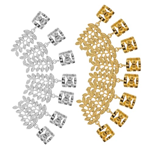 WOFASHPURET 40stücke Metall-haarspangen Zopfzubehör Design Haarschmuck Für Damen Dekorative Haarnadel Für Zöpfe Dreadlocks Und Kleidung von WOFASHPURET