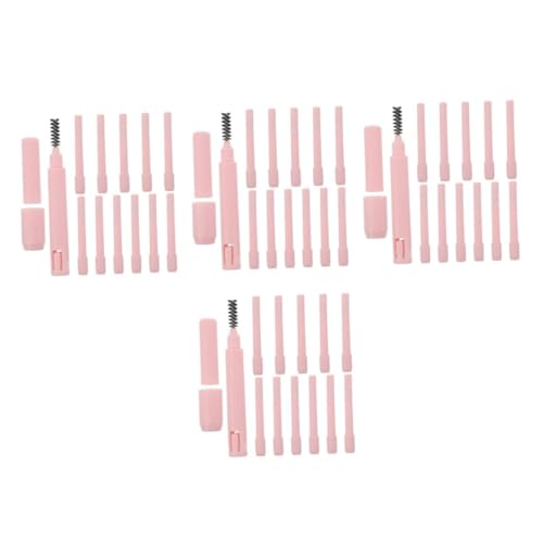 WOFASHPURET 48 Stck. Augenbrauenstift Verlängerer mit Integriertem Bürstchen Kompakter Make-up Helfer zur Sicheren Fixierung und Präzisen Formgebung Leicht und Reisefreundlich für Unterwegs von WOFASHPURET