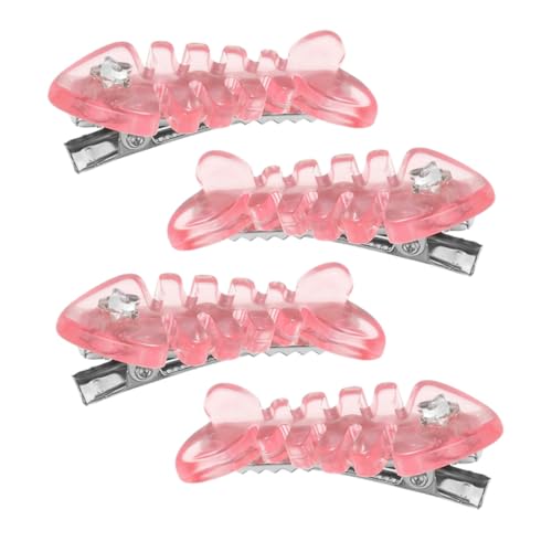 WOFASHPURET 4stücke Fischgrätenspangen Für Damen Haarschmuck Entenschnabel Design Clips Mit Krokodilklemmen Verspielte -haarspangen Für Verschiedene Frisuren von WOFASHPURET