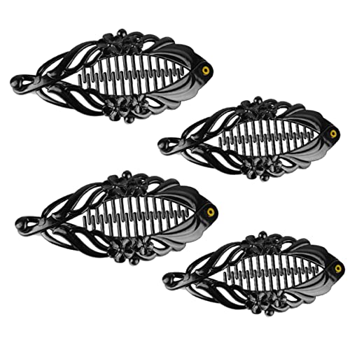 WOFASHPURET 4stücke Haarspange Aus Harz Im Fischform Blumen-design Haarklammern Für Mädchen Und Frauen Vielseitig Für Geburtstage Partys Und Mehr von WOFASHPURET