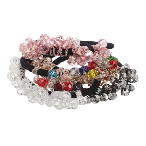 WOFASHPURET 5 Stück Krawattenhalter Für Events Multifunktional Bunt Für Mädchen – Stilvolle Strassbänder Kristallfarben Elastisch Für Den Alltag Damen Accessoires Partys Farbige von WOFASHPURET