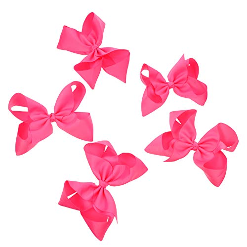 WOFASHPURET 5st Schleife Haarnadel Blumenhaarspangen Für Frauen Weihnachtsspangen Haarspangen Mit Schleifenband Haarschmuck Weihnachtssocken Gerippter Gürtel Aus Polyester Entenschnabel Kleine von WOFASHPURET