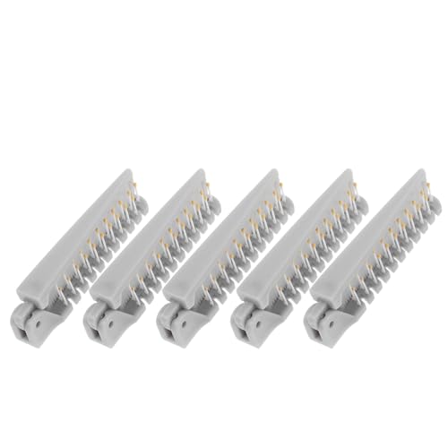 WOFASHPURET 5 Stück Teiliges Faltbares Mini-haarbürsten Doppelköpfigem Doppelseitigem Kamm Leicht Kompakt und Reisetauglich und Feine Zähne für Vielseitiges Styling bei Damen und Herren von WOFASHPURET