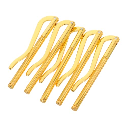WOFASHPURET 5 Stück Teiliges Vintage Geldklammern für Herren mit Robustem Federspanner Langlebiger Metallclip zur Sicheren Befestigung von Geldscheinen und Karten Einfach Einzusetzen von WOFASHPURET