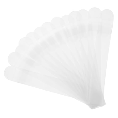 WOFASHPURET 50 Stück Transparente Makeup Pinsel Aufbewahrungstaschen Organizer für Kosmetikpinsel für Reisen und Täglichen Gebrauch und Staubdicht Vielseitig Einsetzbar von WOFASHPURET