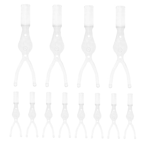 WOFASHPURET 50 Stück Y Förmige Doppelaugenlid Hilfswerkzeuge Make Up Set Nicht Klebende Wimpern Applikatoren mit Wimpernschutz für Mascara und Doppeltes Augenlid von WOFASHPURET