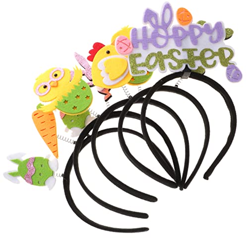 WOFASHPURET Haarschmuck Für Kinder 5St Ostern Stirnband Haarschmuck für Mädchen stirnband schminken Kinderkleid Kostüme Haarfärbemittel von WOFASHPURET