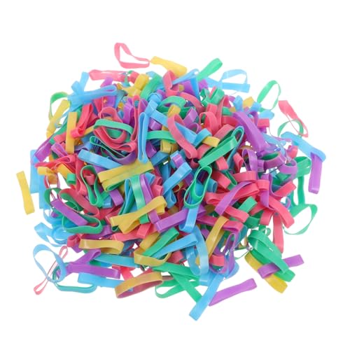 WOFASHPURET 5packung Mini-haargummis Für Kleinkinder Bunte Elastische Haarbänder Kleine Gummibänder Farbige Haarbänder Haar-accessoires Für Mädchen Strapazierfähige Mit Bonbonfarben von WOFASHPURET