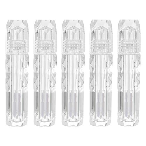 WOFASHPURET 5stücke Mini Leere Lip Gloss Rohr Lippenstift Flasche Nachfüllbar Lip Balm Flaschen Lipglossbehälter Lippenstifttube Lipglosstube Für Diy Kosmetik von WOFASHPURET
