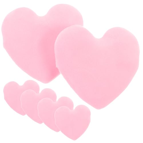 WOFASHPURET 6 Stck Herzförmige Makeup Puderquaste Teiliges Weicher Kleiner Puder Puff für Lose Puder für und Mädchen Tragbar und zur Haut WOFASHPURET 6 Stck Herzförmige Makeup Puderquaste Teiliges Weicher Kleiner Puder Puff für Lose Puder für und Mädchen Tragbar und zur Haut von WOFASHPURET