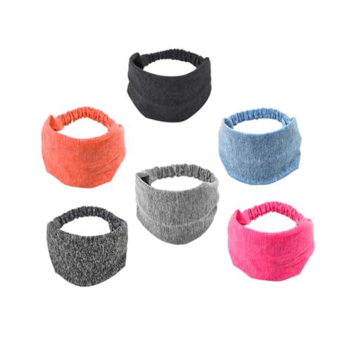 WOFASHPURET 6 Stück Damen Stirnbänder Rutschfeste Sport Haarbänder für Yoga Laufen Fitness Saugfähiges Material Fluoreszenz Schwarz Orange Blau WOFASHPURET 6 Stück Damen Stirnbänder Rutschfeste Sport Haarbänder für Yoga Laufen Fitness Saugfähiges Material Fluoreszenz Schwarz Orange Blau von WOFASHPURET
