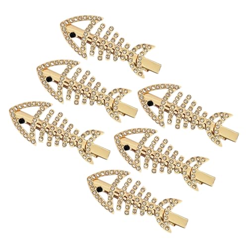 WOFASHPURET 6 Stück Teiliges Haarspangen Haarclips mit Strass Eleganter Haarschmuck für Damen für Haartypen Bequem und Sicher für Täglichen Gebrauch WOFASHPURET 6 Stück Teiliges Haarspangen Haarclips mit Strass Eleganter Haarschmuck für Damen für Haartypen Bequem und Sicher für Täglichen Gebrauch von WOFASHPURET