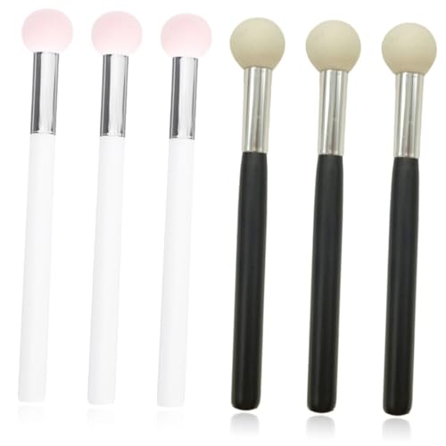 WOFASHPURET 6 Stück Teiliges Make Up Schwämmchen mit Make Up Puderpuff und Concealer Pinsel für Damen Ergonomischer Griff Hautfreundliches Material für Foundation und Abdeckung WOFASHPURET 6 Stück Teiliges Make Up Schwämmchen mit Make Up Puderpuff und Concealer Pinsel für Damen Ergonomischer Griff Hautfreundliches Material für Foundation und Abdeckung von WOFASHPURET