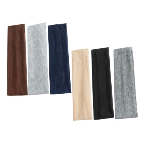 WOFASHPURET 6Stücke Damen Sport Stirnbänder Elastische Rutschfeste Haarbänder für Yoga und Fitness für Komfort und Diverse Farben WOFASHPURET 6Stücke Damen Sport Stirnbänder Elastische Rutschfeste Haarbänder für Yoga und Fitness für Komfort und Diverse Farben von WOFASHPURET