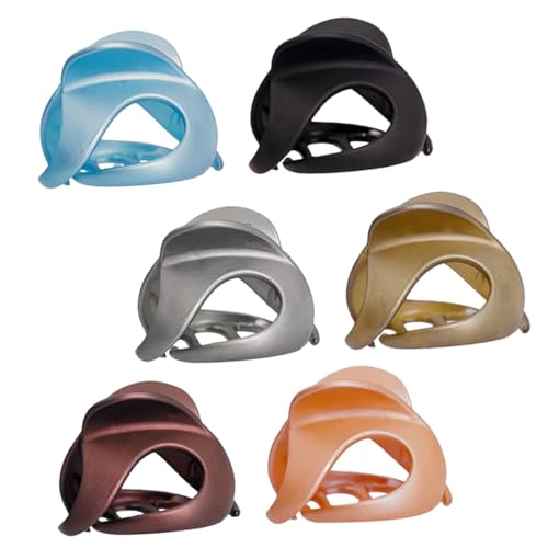 WOFASHPURET 6stücke Haarspange Für Frauen Rutschfeste Haar Klaue Clip Bunte Haar Schmuckstück Für Dusche Und Alltag Haarklammer Mit Guter Haftung von WOFASHPURET