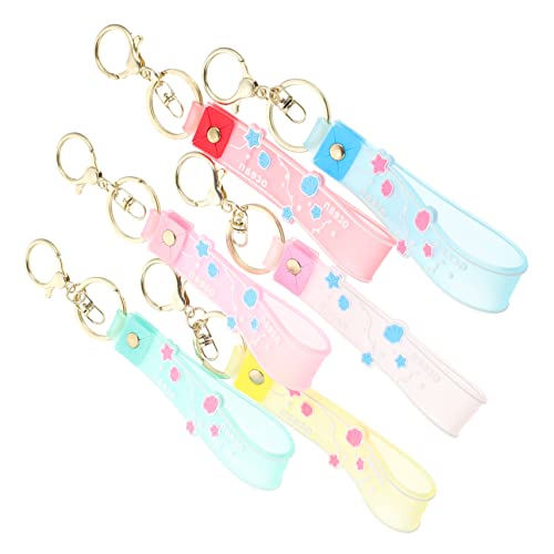 WOFASHPURET 6stücke Pack Entzückende Schlüsselketten Tragbare Schlüsselanhänger Dekorative Keychain Anhänger Taschenzubehör Aus Hochwertigem Material Für Langen Gebrauch von WOFASHPURET