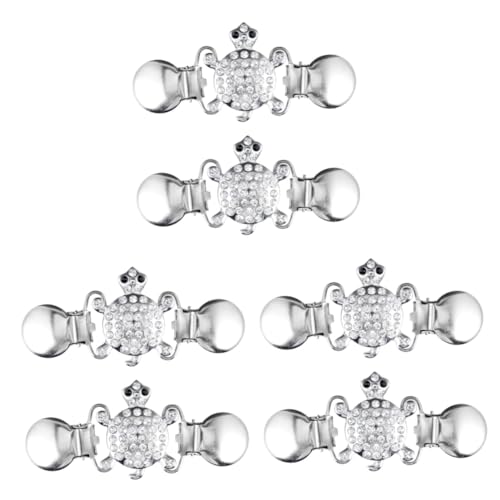 WOFASHPURET 6stücke Strassstein-mäuse-design Cardigan Clips Legierung Accessoires Für Und Strickjacken Für Und Lässige Anlässe von WOFASHPURET