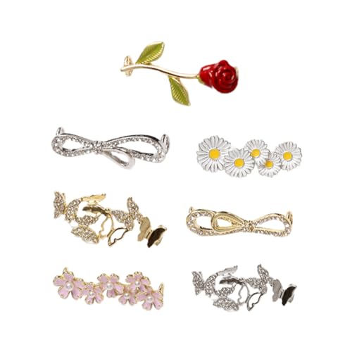 WOFASHPURET 7 Stück Teiliges Schuhclips Damen Kreative Juwelen Schuhschnallen für Sneakers Hochzeits und Partydekoration und Stil für WOFASHPURET 7 Stück Teiliges Schuhclips Damen Kreative Juwelen Schuhschnallen für Sneakers Hochzeits und Partydekoration und Stil für von WOFASHPURET