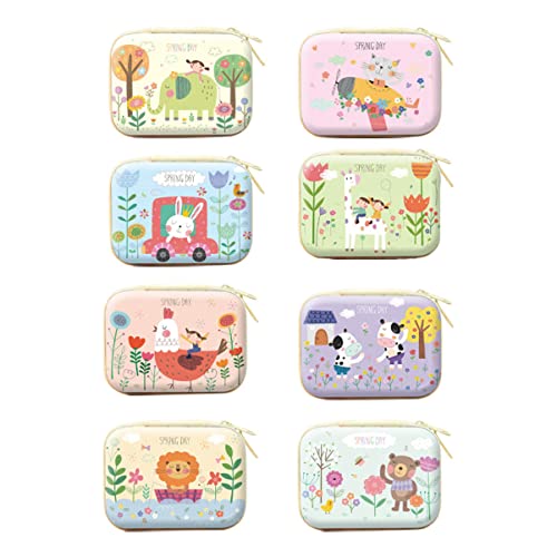 WOFASHPURET 8stücke Cartoon Münzgeldbörse Aus Hochwertigem Niedliche Aufbewahrungsbox Für Für Partys Und Spielzeugaufbewahrung von WOFASHPURET