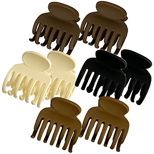 WOFASHPURET 8stücke Haar Klammern Clips Für Frauen Mädchen Haarspangen Mit Rollbackenklammern Haarklammern Für Dickes Und Dünnes Haar Kleine Haarspangen Als von WOFASHPURET