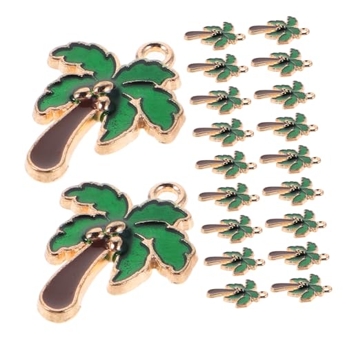 WOFASHPURET 80stücke Tropische Kokosnussbaum-anhänger Aus Zinklegierung Für Diy-hawaii-schmuck Schlüsselanhänger Halskette Ohrringe Armband Zubehör von WOFASHPURET