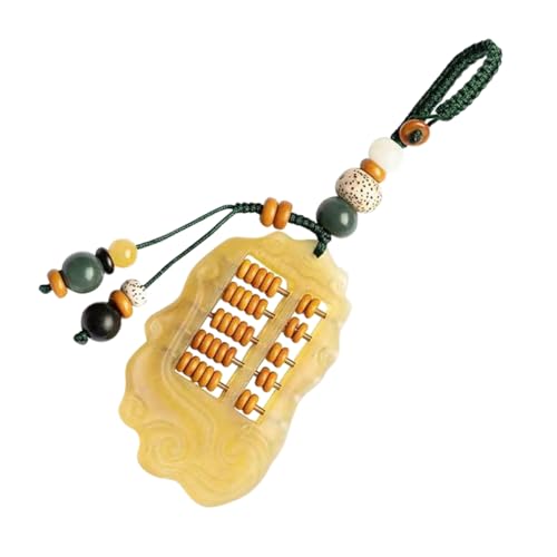 WOFASHPURET Taschenanhänger Schlüssel Abakus-Design Ziegenhorn-schlüsselanhänger für Dekorative Zwecke von WOFASHPURET