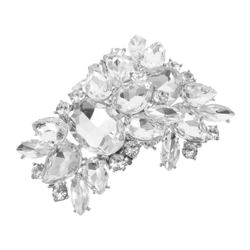 WOFASHPURET Abnehmbare Glitzernde Schuhclips mit Strasssteinen Dekorative Schuhschnallen für Damen Universelle Brautschuh Anhänger Leichte Hochzeitsschmuck Accessoires von WOFASHPURET