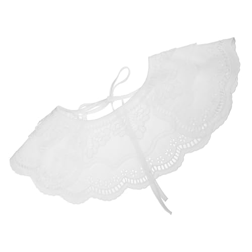 WOFASHPURET Abnehmbarer Damen Falscher mit Spitzenbesatz Vielseitig Einsetzbar für Outfits Atmungsaktiv Hautfreundlich für Business von WOFASHPURET