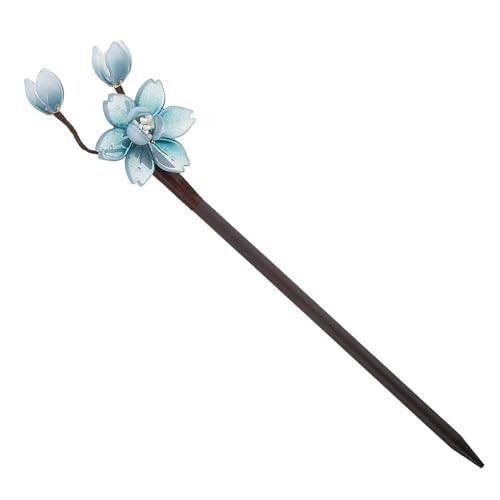WOFASHPURET Antike Haarnadel Retro Haarschmuck Haarnadeln Dekorativer Haarstab Für Frauen Haarstyling Nadeln Chinesische Haarstäbe Haarnadel Im Antiken Stil Hölzerne Blumenhaarnadel von WOFASHPURET