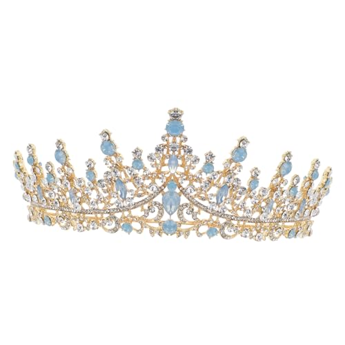 WOFASHPURET Barock Tiara Brautkrone Hochzeitszubehör Damen Stirnband mit Funkelnden Strasssteinen Komfortabel und Robust Geschenkidee für Braut und Brautjungfern WOFASHPURET Barock Tiara Brautkrone Hochzeitszubehör Damen Stirnband mit Funkelnden Strasssteinen Komfortabel und Robust Geschenkidee für Braut und Brautjungfern von WOFASHPURET