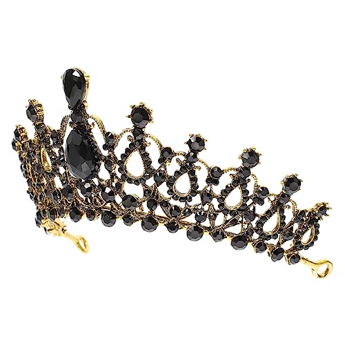 WOFASHPURET Barocke Brautkrone aus Legierung mit Funkelnden Strasssteinen Eleganter Kopfschmuck für Hochzeit Party und Festliche Anlässe Handgefertigtes Langlebiges Tiara Accessoire für Damen von WOFASHPURET