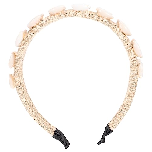 WOFASHPURET Muschel-verzierung Stirnband Kopfschmuck Haarschmuck Barock-design Für Damen Mädchen Ornament Schmuckband Haarband Mit Muscheldesign von WOFASHPURET