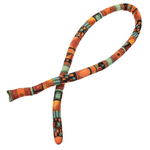 WOFASHPURET Biegsames Haarband Ethno Stil Bunte Farben Vielseitig Flexibel für Dreadlocks Geflochtene Haarschmuck Damen und Herren Modisches Haarseil für Kreative Frisuren von WOFASHPURET