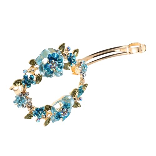 WOFASHPURET Blumen Haarspangen Für Damen Mit Federmechanismus Stilvolles Haar-accessoire Für Dutts Und Frisur-dekoration von WOFASHPURET