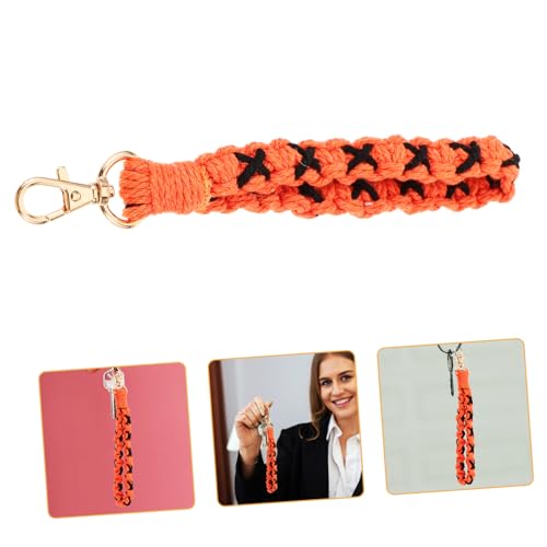 WOFASHPURET Wristlet Schlüsselanhänger Für Damen Handgewebtes Design Vielseitig Einsetzbar Als Handgelenk-Accessoire Modisches Schlüsselband Für Handtaschen Und Schlüssel von WOFASHPURET
